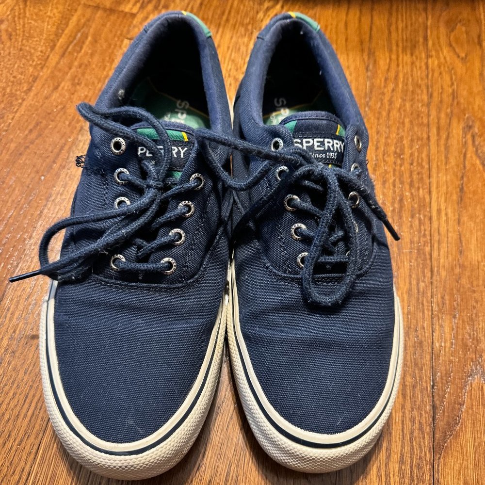 Navy Blue Sperry Mens Shoes - Size 11